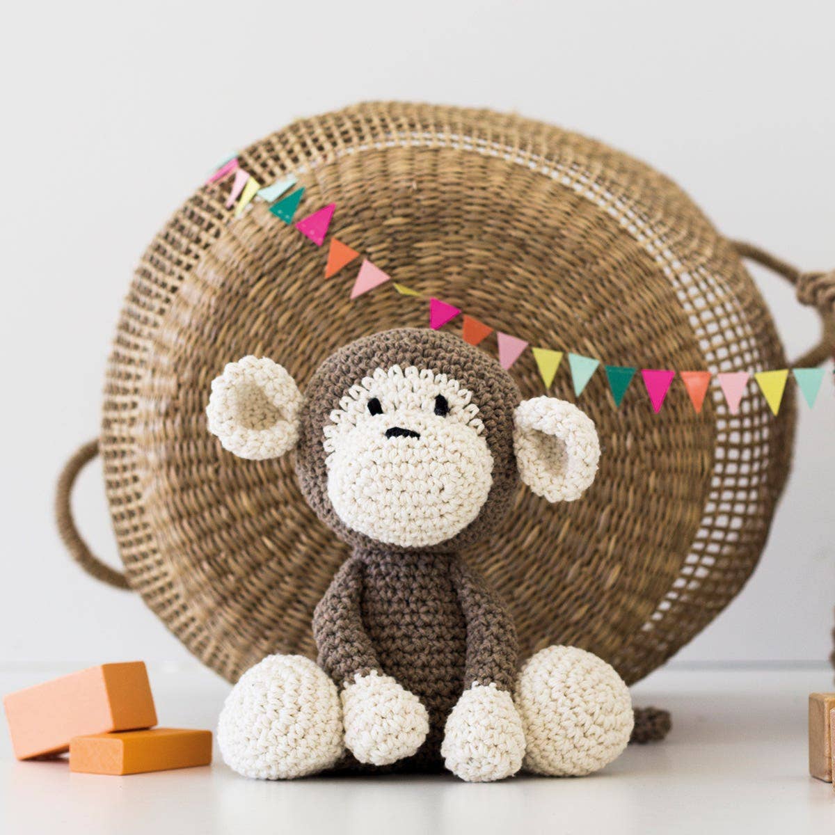 Mace the Monkey DIY Amigurumi Crochet Kit
