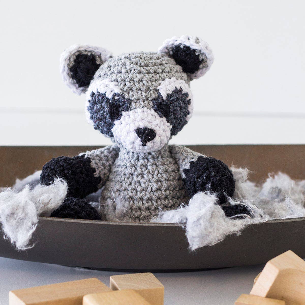 Ricky the Raccoon DIY Amigurumi Crochet Kit