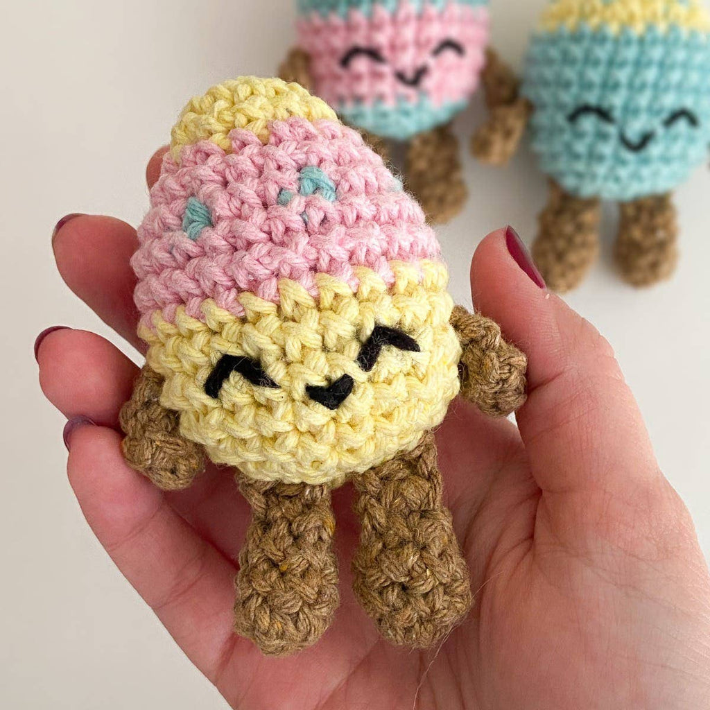 Happy Hoppy Easter Eggs DIY Amigurumi Crochet Kit