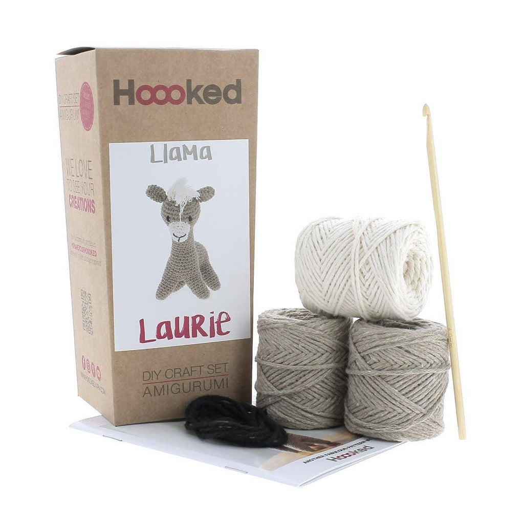 Laurie the Llama DIY Amigurumi Crochet Kit
