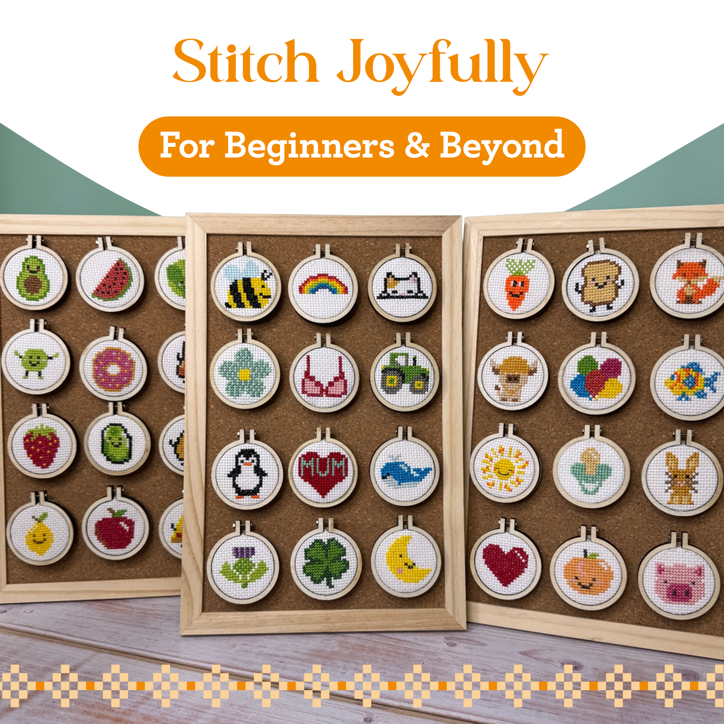 You're Spot-Tacular! Mini Matchbox Cross Stitch Kit