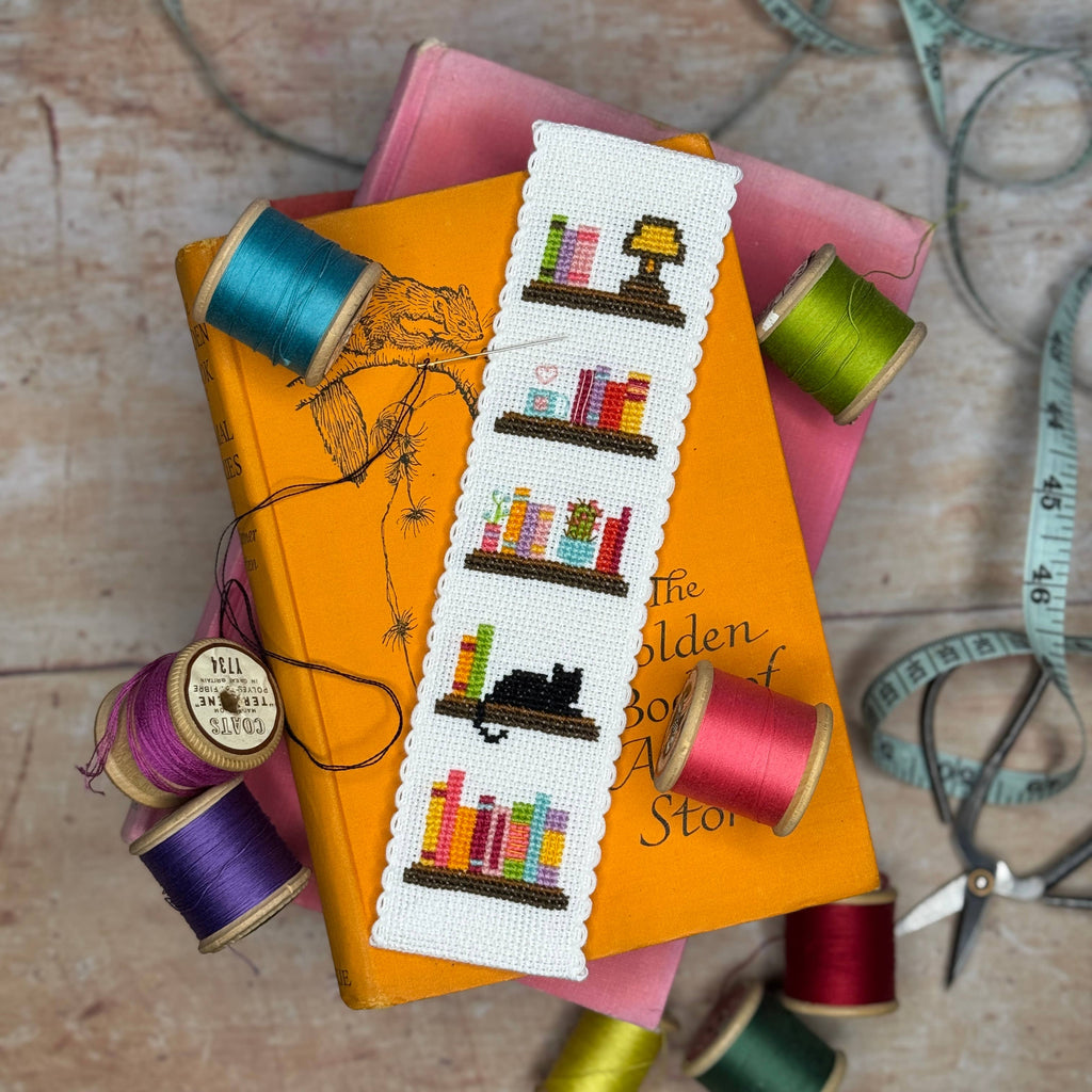 Book Lover Cross Stitch Bookmark Kit