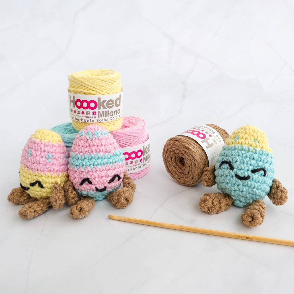 Happy Hoppy Easter Eggs DIY Amigurumi Crochet Kit