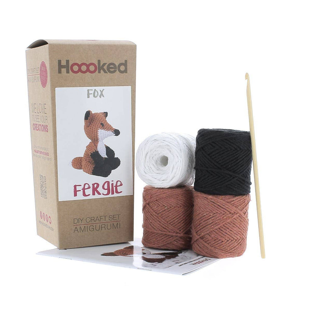 Fergie the Fox DIY Amigurumi Crochet Kit