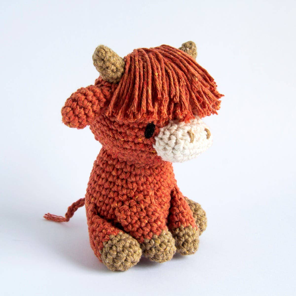 Aidan the Highland Cow DIY Amigurumi Crochet Kit