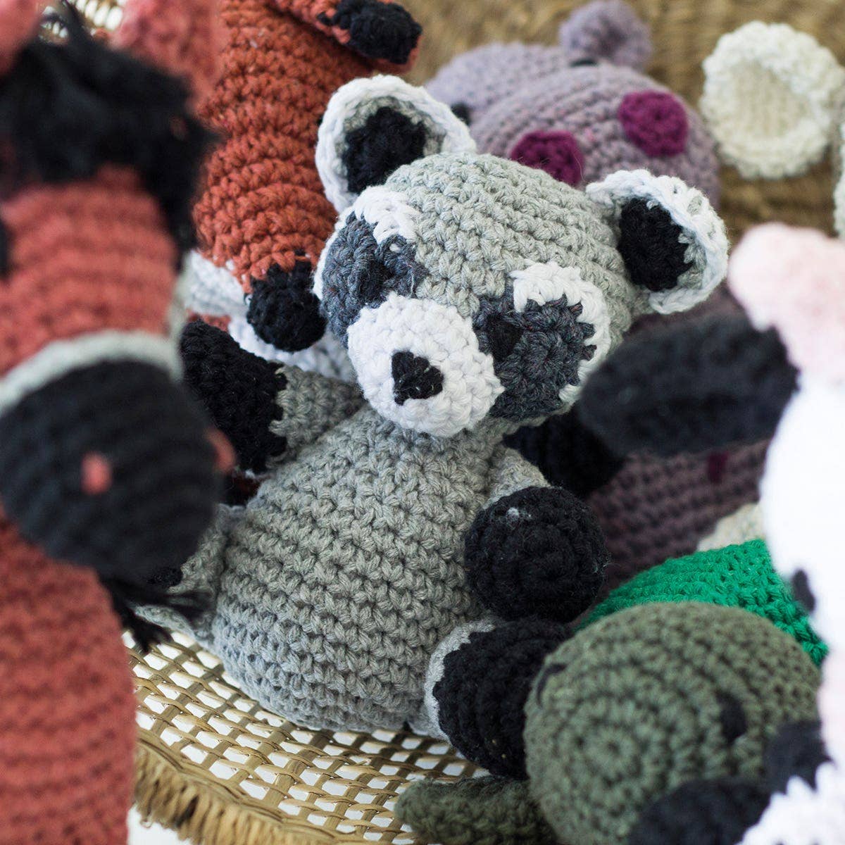 Ricky the Raccoon DIY Amigurumi Crochet Kit