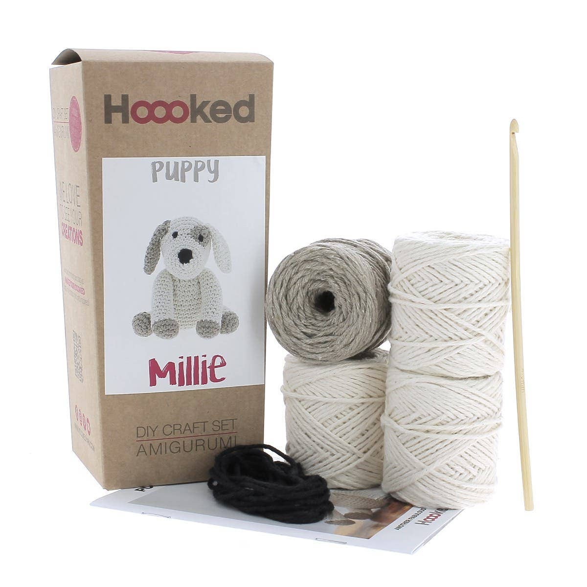 Millie the Puppy DIY Amigurumi Crochet Kit