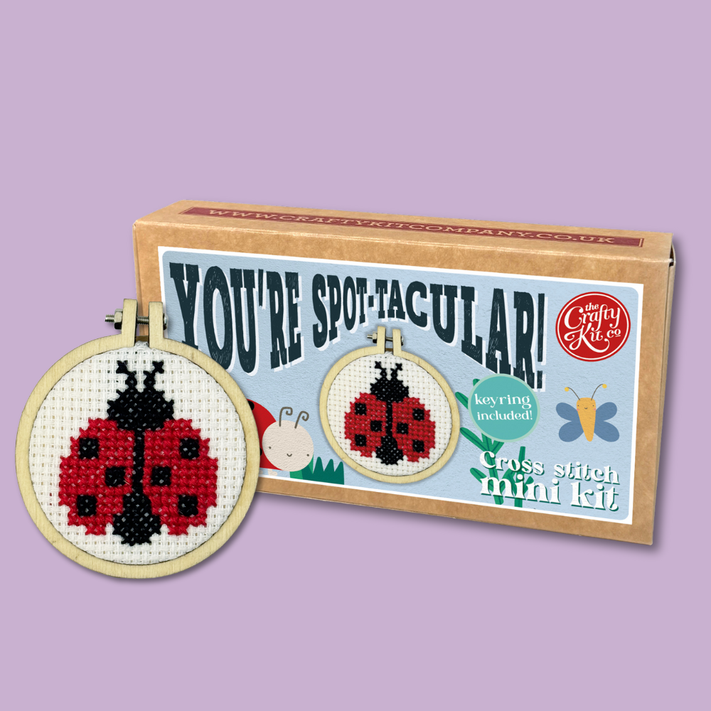 You're Spot-Tacular! Mini Matchbox Cross Stitch Kit