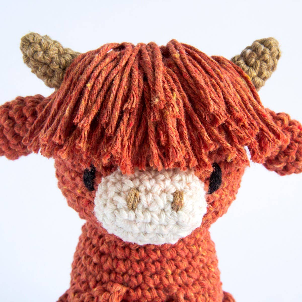 Aidan the Highland Cow DIY Amigurumi Crochet Kit