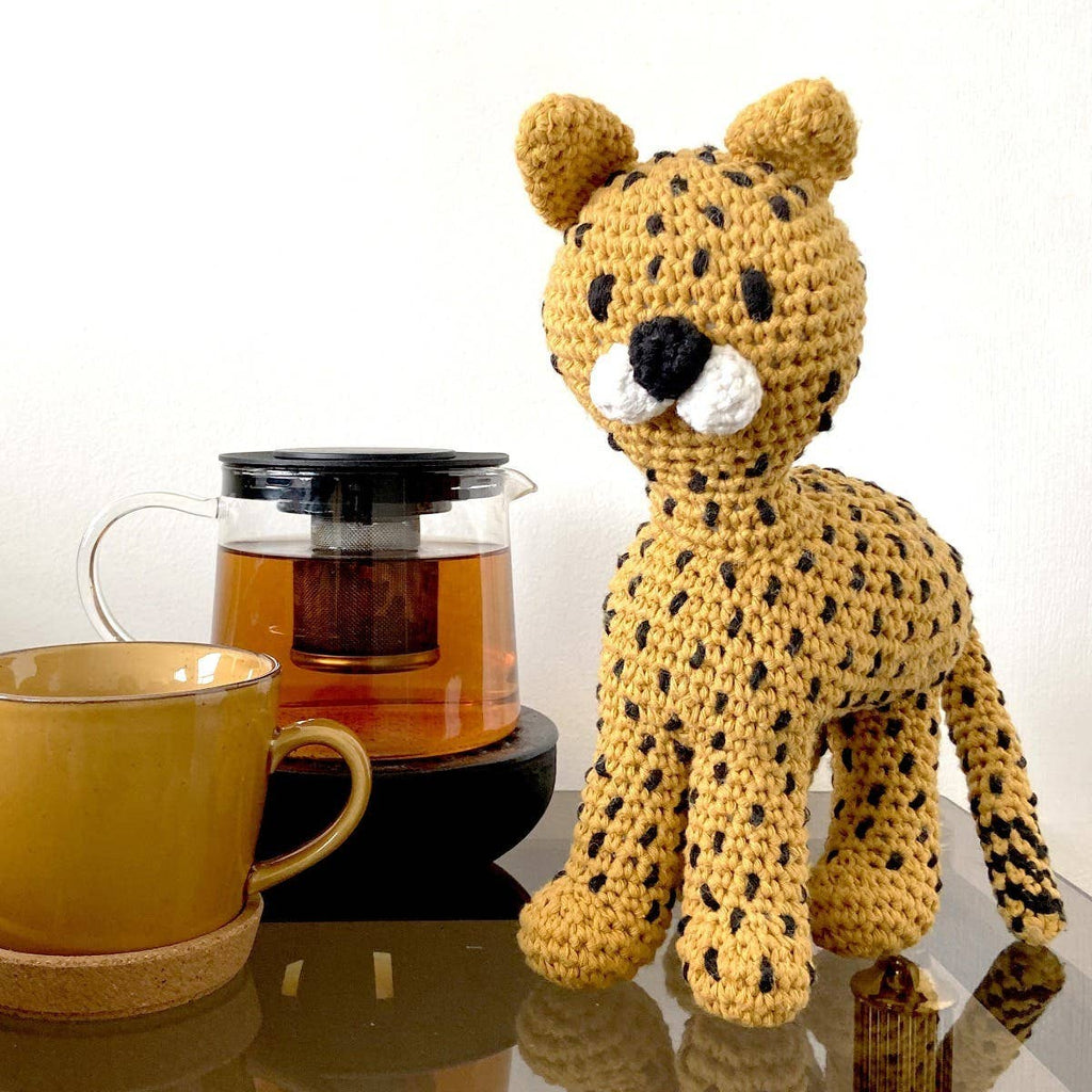 Chikee the Cheetah Amigurumi Crochet Kit