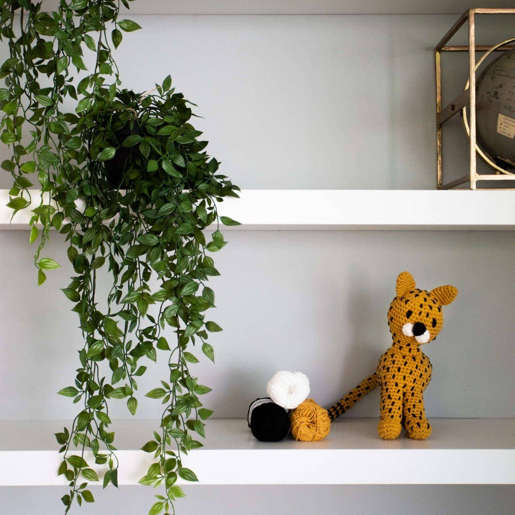 Chikee the Cheetah Amigurumi Crochet Kit