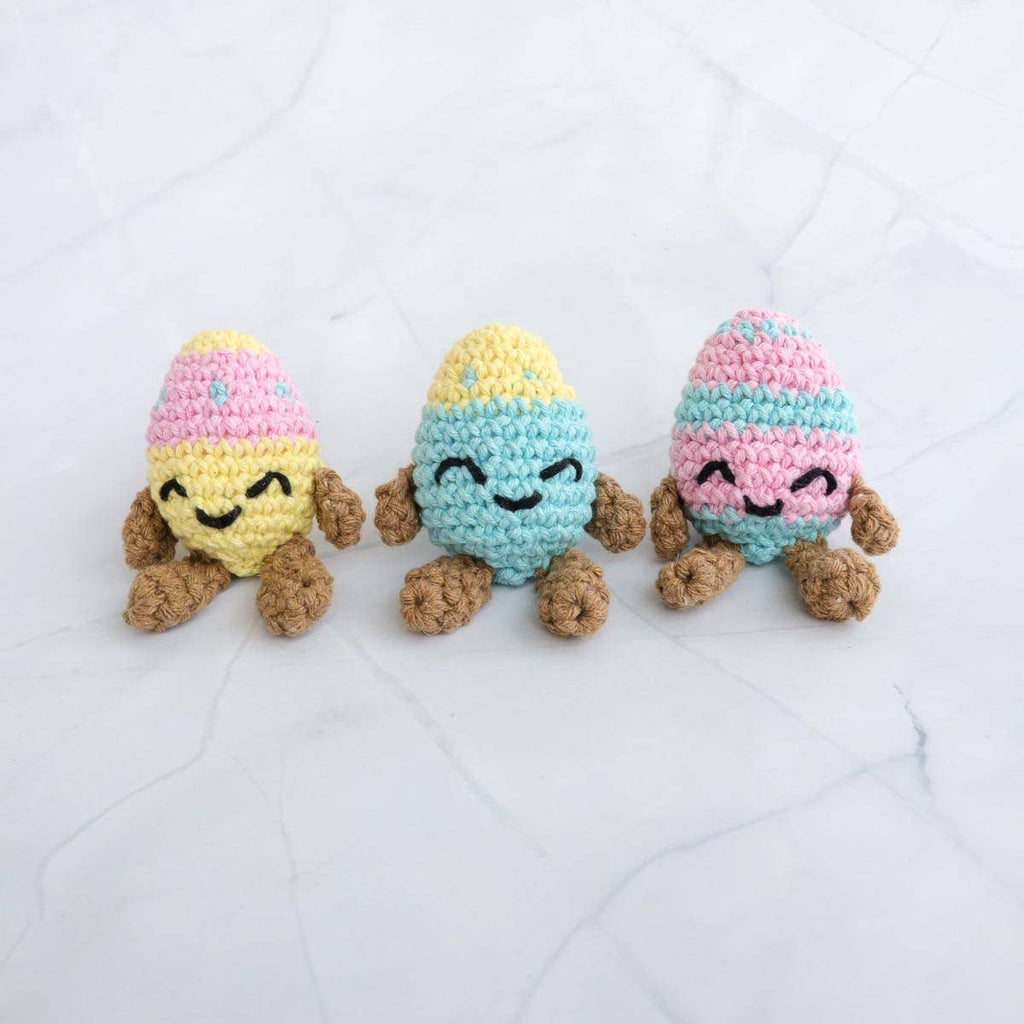 Happy Hoppy Easter Eggs DIY Amigurumi Crochet Kit