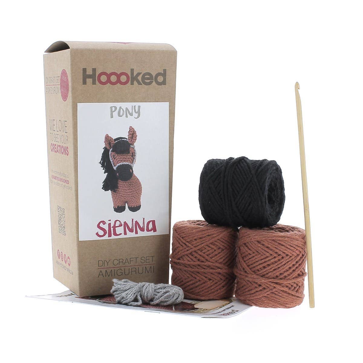 Sienna the Pony DIY Amigurumi Crochet Kit