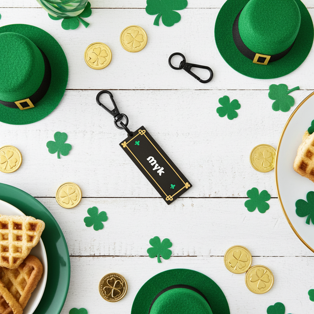 Personalized Celtic Keychain